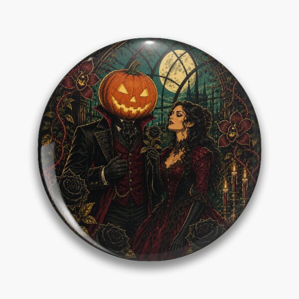 Item preview, Headless Horseman Moonlit Greenhouse - Gothic Romance Art  designed and sold by TheHorsemanRidesAgain.