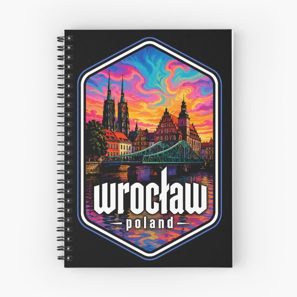 Item preview, Wroclaw Poland Travel Trippy designed and sold by TomFrontierArt.