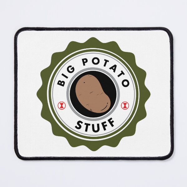 Item preview, Big Potato Stuff (badge) designed and sold by Berta-Merlotte.