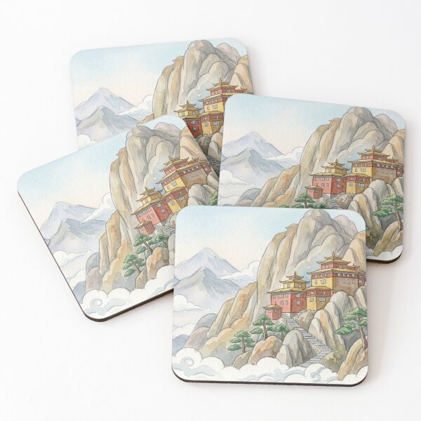 Item preview, Cliffside Temple Sea of Clouds designed and sold by Dreamic.Art.