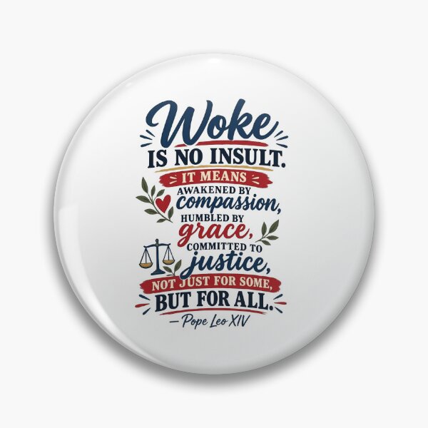 Item preview, Woke Is No Insult. It Means Awakened By Compassion, Humbled By Grace, Committed To Justice, Not Just For Some, But For All designed and sold by gidel-sales.