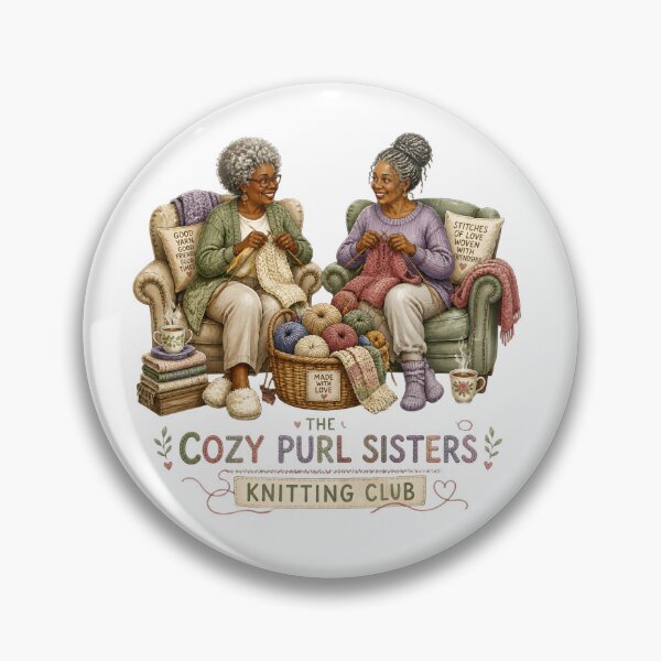 Artikelvorschau, Der Strickclub der Cozy Purl Sisters entworfen und verkauft von Whimsy Petal and Co..