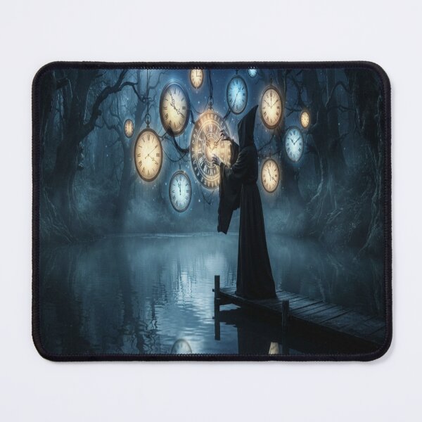 Item preview, Keeper of Time Dark Fantasy Art designed and sold by AfresStudio.