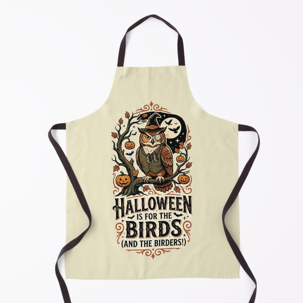 Item preview, Halloween is for the birds and the birders - Halloween for birders designed and sold by ParadoxParadox.