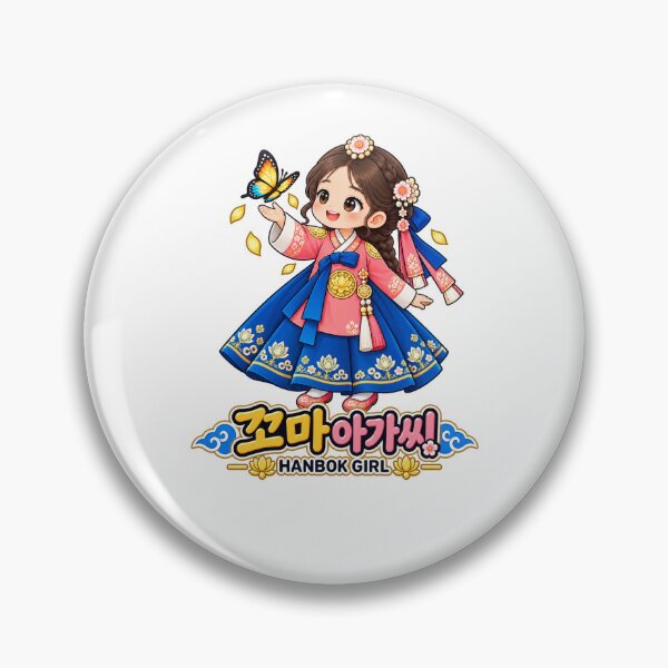 Item preview, Cute Hanbok Girl Korean Culture Art designed and sold by Enoch-creator.