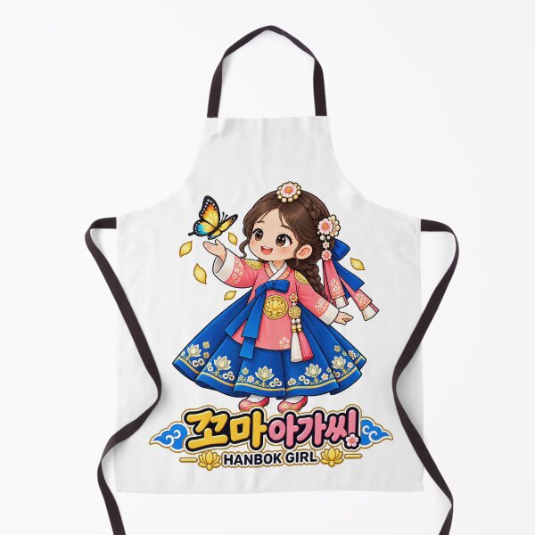 Item preview, Cute Hanbok Girl Korean Culture Art designed and sold by Enoch-creator.