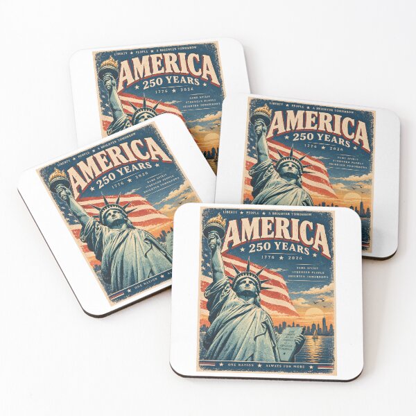Item preview, America 250: Liberty at Sunset designed and sold by aishow.