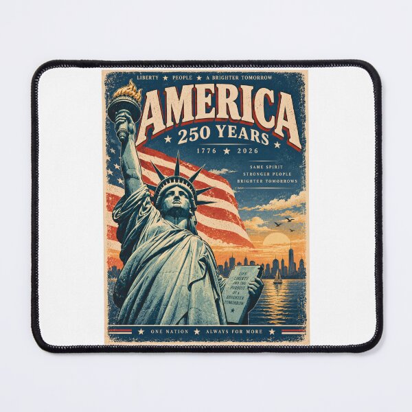 Item preview, America 250: Liberty at Sunset designed and sold by aishow.