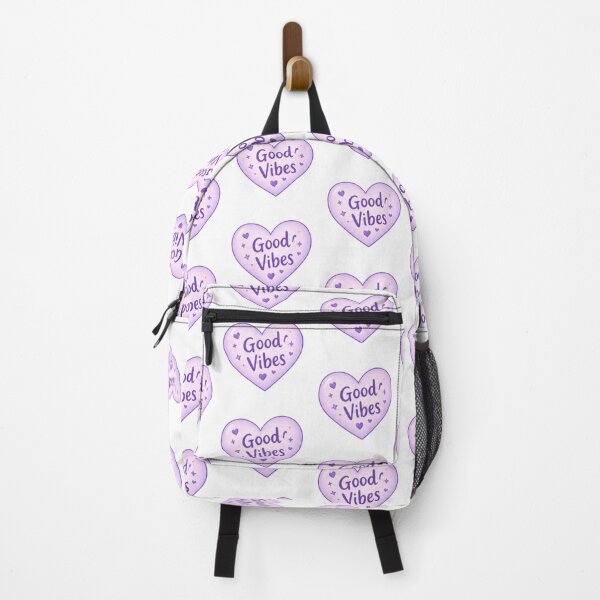 Item preview, Good Vibes Purple Heart Cute designed and sold by Kiralemon.