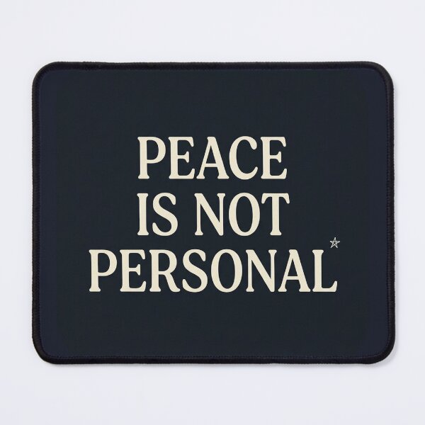 Item preview, Peace Is Not Personal designed and sold by QuietNovaShop.