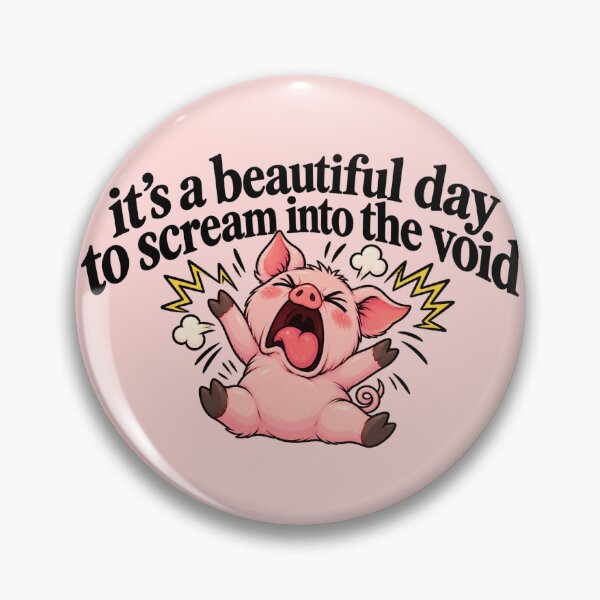 Item preview, it's a beautiful day to scream into the void designed and sold by BaShert.