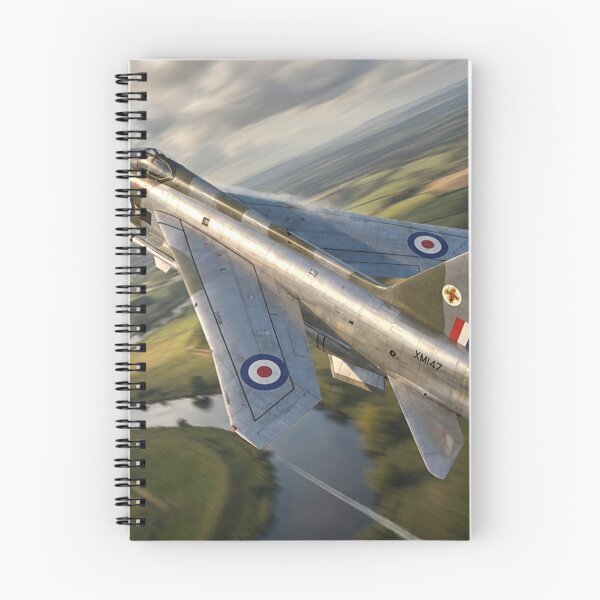 Item preview, Lightning Jet Low Level Banking Illustration designed and sold by Airpower Art.