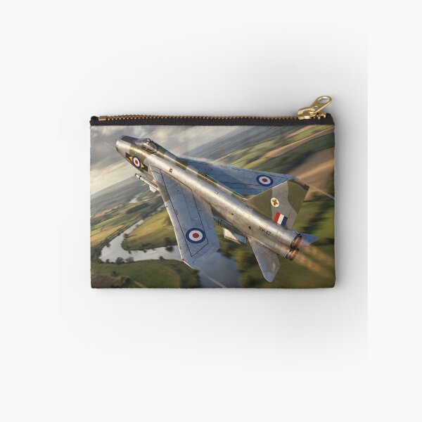 Item preview, Lightning Jet Low Level Banking Illustration designed and sold by Airpower Art.