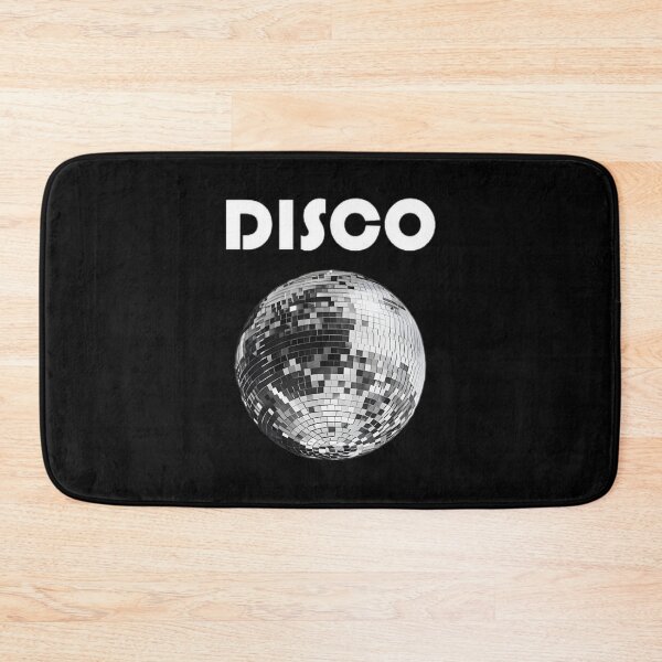 Item preview, Black & White Retro Disco Ball Graphic | Limited Edition designed and sold by NEWWORDS.