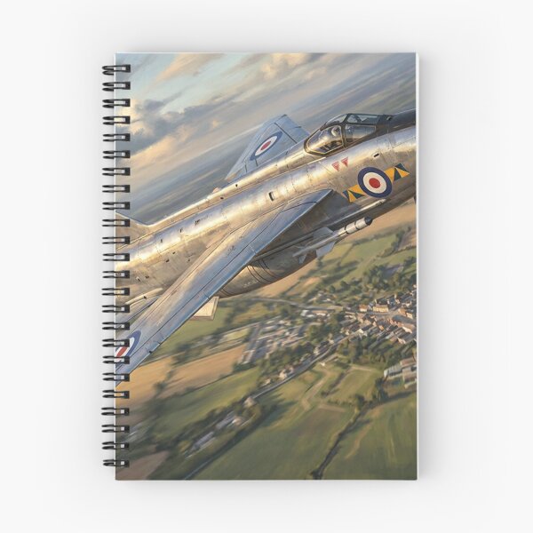 Item preview, Lightning Jet Village Flypast Illustration designed and sold by Airpower Art.