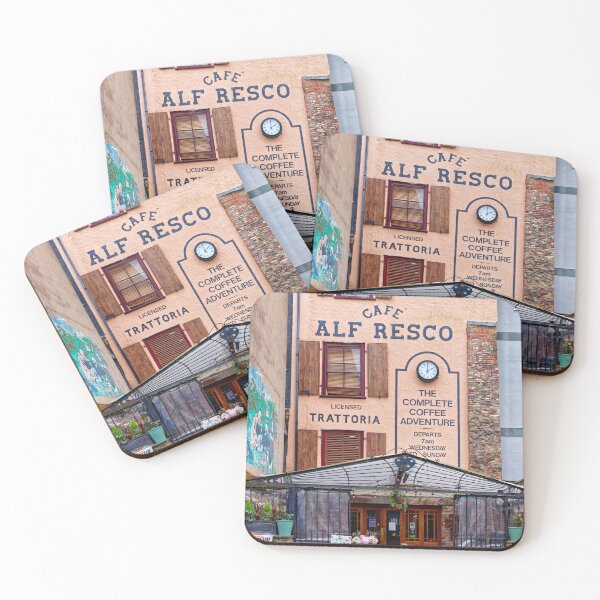 Item preview, Cafe ALF RESCO Dartmouth Devon UK designed and sold by John Gilham - Landscape Photography.