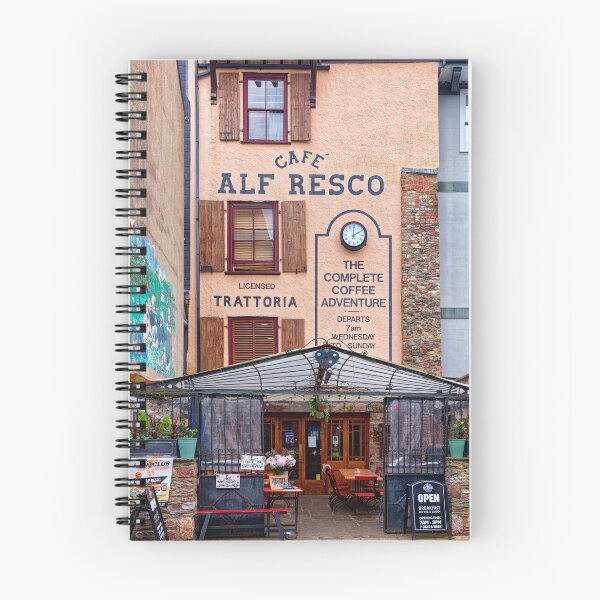 Item preview, Cafe ALF RESCO Dartmouth Devon UK designed and sold by John Gilham - Landscape Photography.