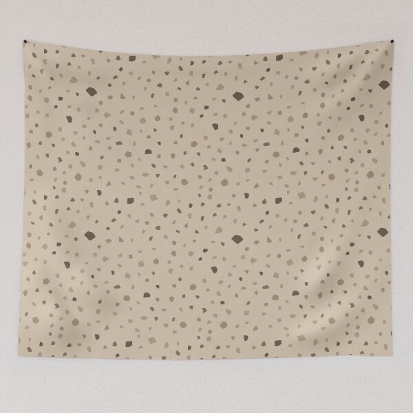 Item preview, Mocha Terrazzo Seamless Pattern – Warm Brown Abstract designed and sold by babyandbunny.