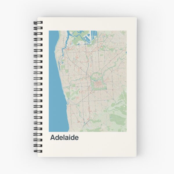 Item preview, Adelaide Minimalistic Map Art designed and sold by MapsNerd.