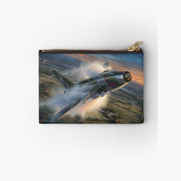 Item preview, Lightning Jet Dusk Vapor Trail Illustration designed and sold by Airpower Art.