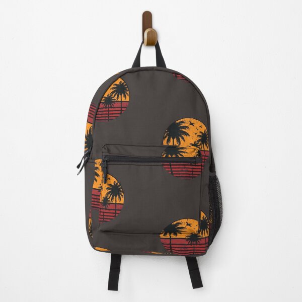 Item preview, Tropical Sunset Palm Trees Retro Vintage Beach Sunset Design designed and sold by mrworld000.