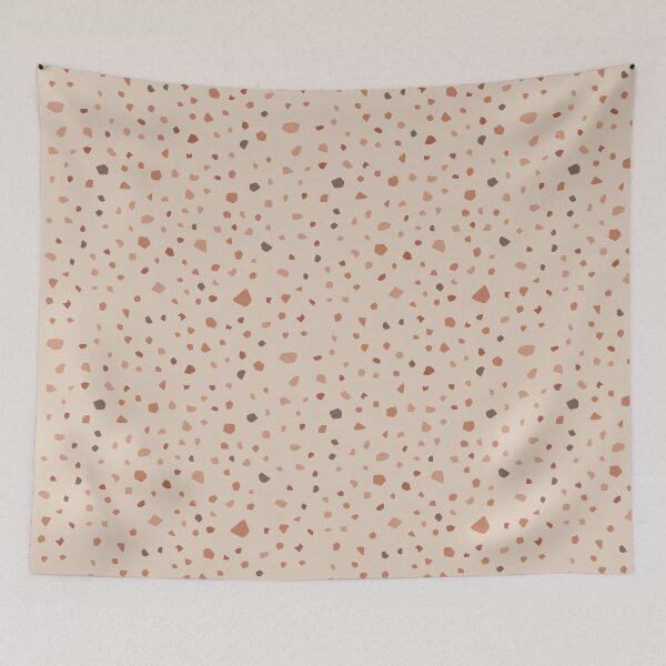 Item preview, Terracotta Terrazzo Seamless Pattern – Earth Tone Abstract designed and sold by babyandbunny.