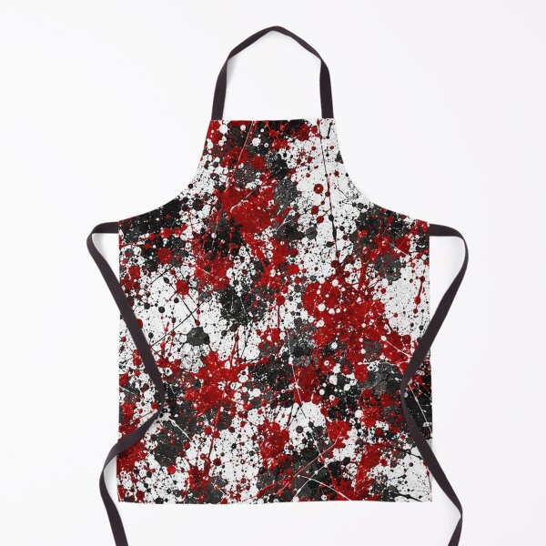 Item preview, Crimson and Noir Splatter Action Abstract Art designed and sold by THE SPLATTERED HAUS BY SAGE BANKS.