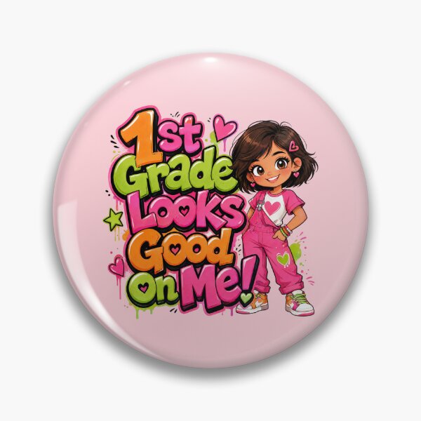 Item preview, 1st Grade Looks Good On Me – Girl Back to School designed and sold by MomParentADHD.