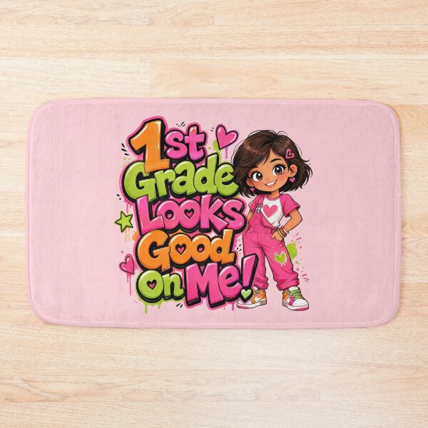 Item preview, 1st Grade Looks Good On Me – Girl Back to School designed and sold by MomParentADHD.