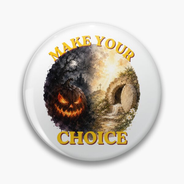 Item preview, Make Your Choice – Darkness or the Light of Jesus Christ designed and sold by PureHopeStudio.