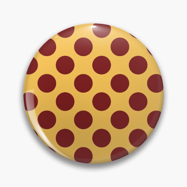 Item preview, Yellow Burgundy Brown Polka Dot Seamless Pattern designed and sold by BigDigital.