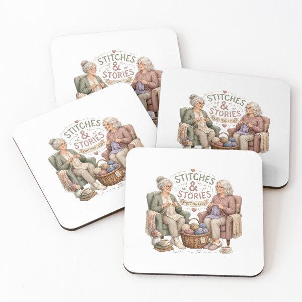Item preview, Stitches and Stories Knitting  Club designed and sold by Whimsy Petal and Co..