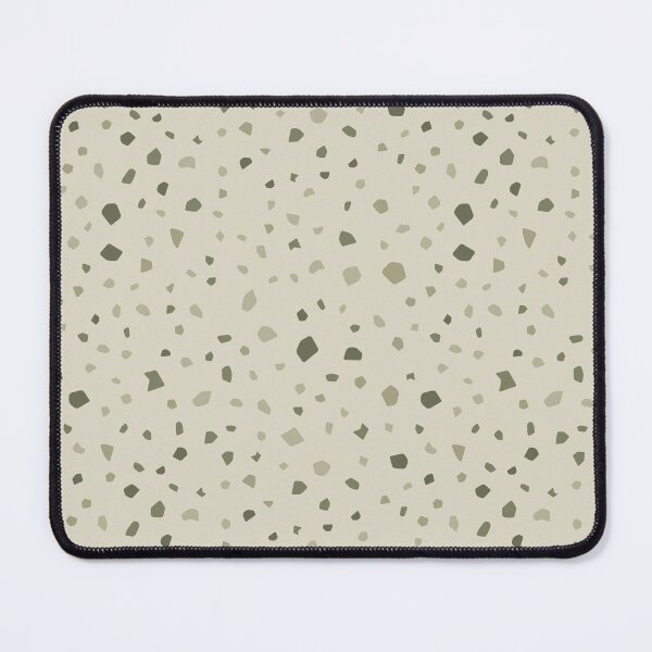 Item preview, Olive Earth Terrazzo Seamless Pattern – Natural Green designed and sold by babyandbunny.