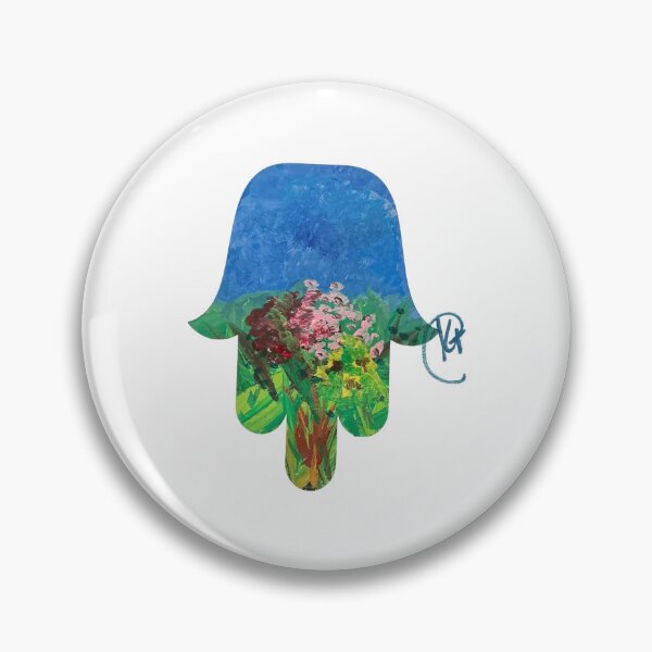 Artikelvorschau, Rosengarten Hamsa-Kunst entworfen und verkauft von Kalli Taub Art.