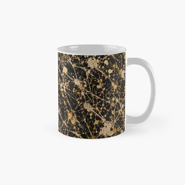 Item preview, Gilded Web Splatter Action Abstract Art designed and sold by THE SPLATTERED HAUS BY SAGE BANKS.