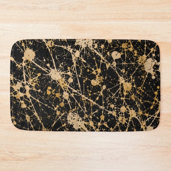 Item preview, Gilded Web Splatter Action Abstract Art designed and sold by THE SPLATTERED HAUS BY SAGE BANKS.