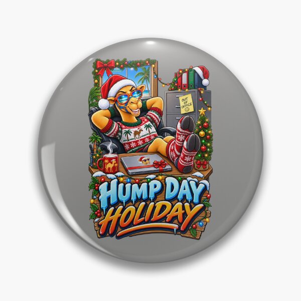 Item preview, Hump Day Holiday – Quirky Camel Lover Gift – Fun Winter Gift for Camel Lovers & Animal Lovers – Quirky Camel Lover Gift – Quirky Camel Lover Gift - Cool Winter Christmas Animal Graphic Camel T-Shirt designed and sold by Camel & Quirk.