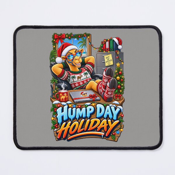 Item preview, Hump Day Holiday – Quirky Camel Lover Gift – Fun Winter Gift for Camel Lovers & Animal Lovers – Quirky Camel Lover Gift – Quirky Camel Lover Gift - Cool Winter Christmas Animal Graphic Camel T-Shirt designed and sold by Camel & Quirk.