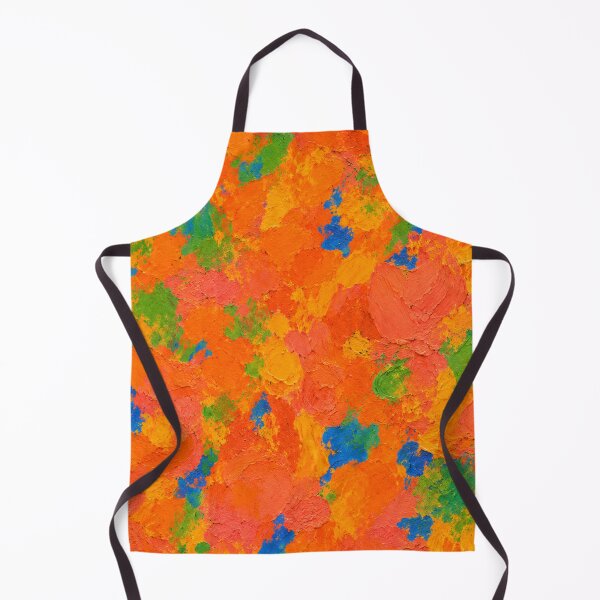 Item preview, Crimson and Gold Impasto Mixed Media Art designed and sold by THE SPLATTERED HAUS BY SAGE BANKS.