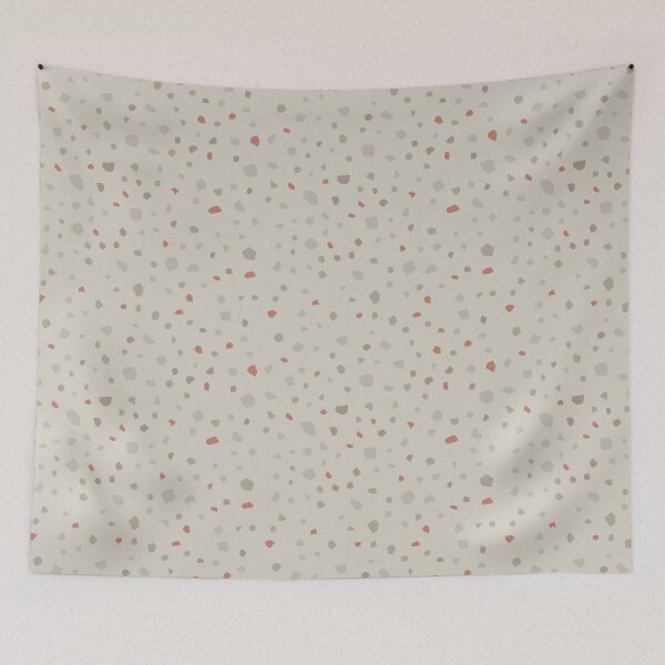 Item preview, Mushroom Terrazzo Seamless Pattern – Neutral Minimalist designed and sold by babyandbunny.