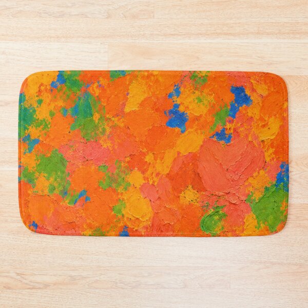 Item preview, Crimson and Gold Impasto Mixed Media Art designed and sold by THE SPLATTERED HAUS BY SAGE BANKS.