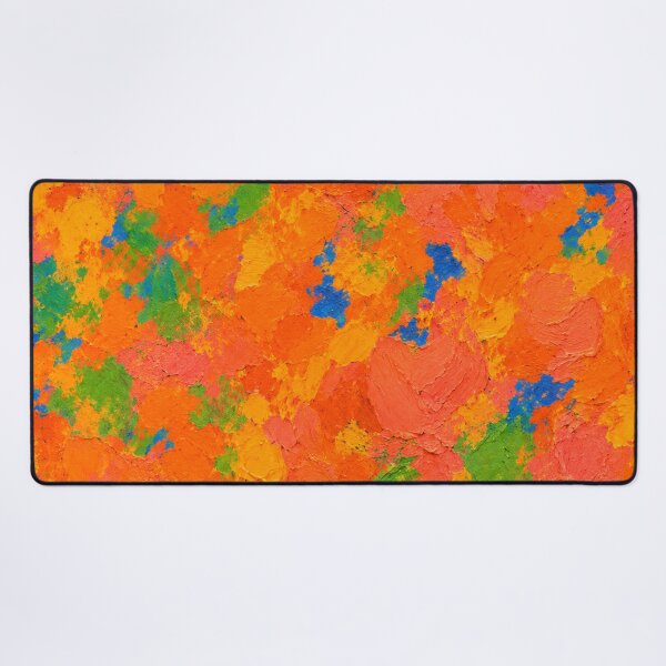 Item preview, Crimson and Gold Impasto Mixed Media Art designed and sold by THE SPLATTERED HAUS BY SAGE BANKS.