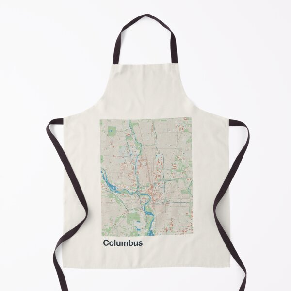 Item preview, Mapa minimalista de Colón designed and sold by MapsNerd.