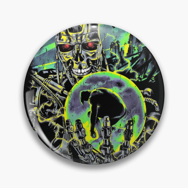Item preview, Cybernetic Assassin Dystopian Future Robot Warrior Retro 80S Sci Fi Machine Design | Perfect Gift For You And Friends designed and sold by ELVENDITA.