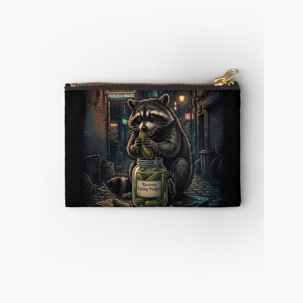 Item preview, Raccoon Eating Pickles  designed and sold by Zbixu.
