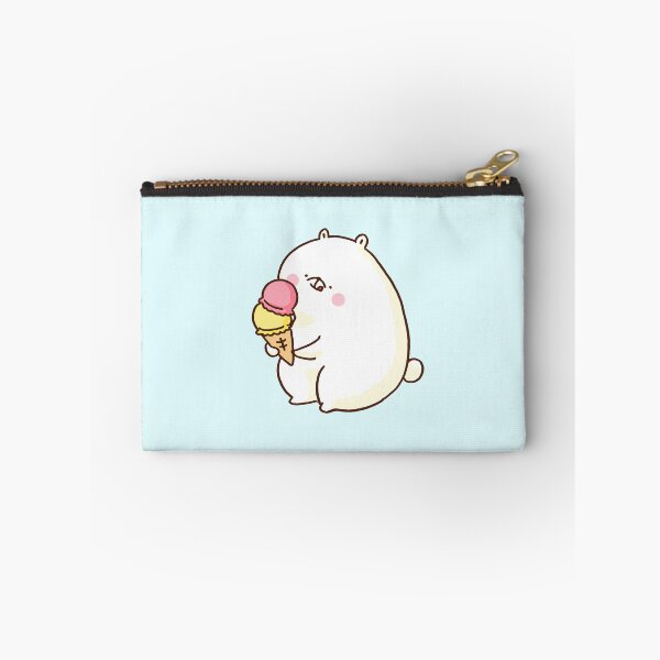 Item preview, Polar Bear Eating Double Ice Cream designed and sold by Chunu Doodles.