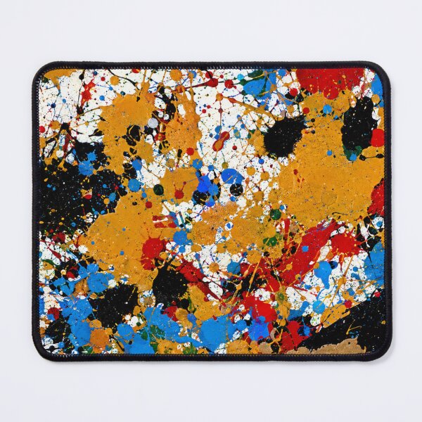 Item preview, Primary Splatter Action Abstract Art designed and sold by THE SPLATTERED HAUS BY SAGE BANKS.