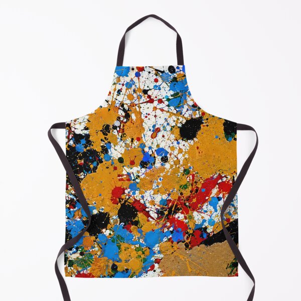 Item preview, Primary Splatter Action Abstract Art designed and sold by THE SPLATTERED HAUS BY SAGE BANKS.