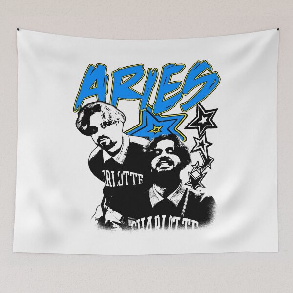 Item preview, Blue Typography Boy Silhouette Bedroom Pop Rapper  designed and sold by LaughingLattes.