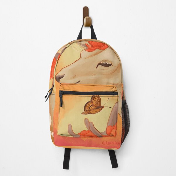 Item preview, Deer With Flowers Butterfly Woodland Nature Lover designed and sold by AdairArden.